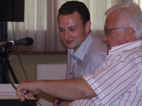 Dr Dusan Janjic and Ian Bancroft Transconflict Image Bank